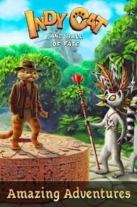 Indy Cat: Match 3 Adventure preview 3
